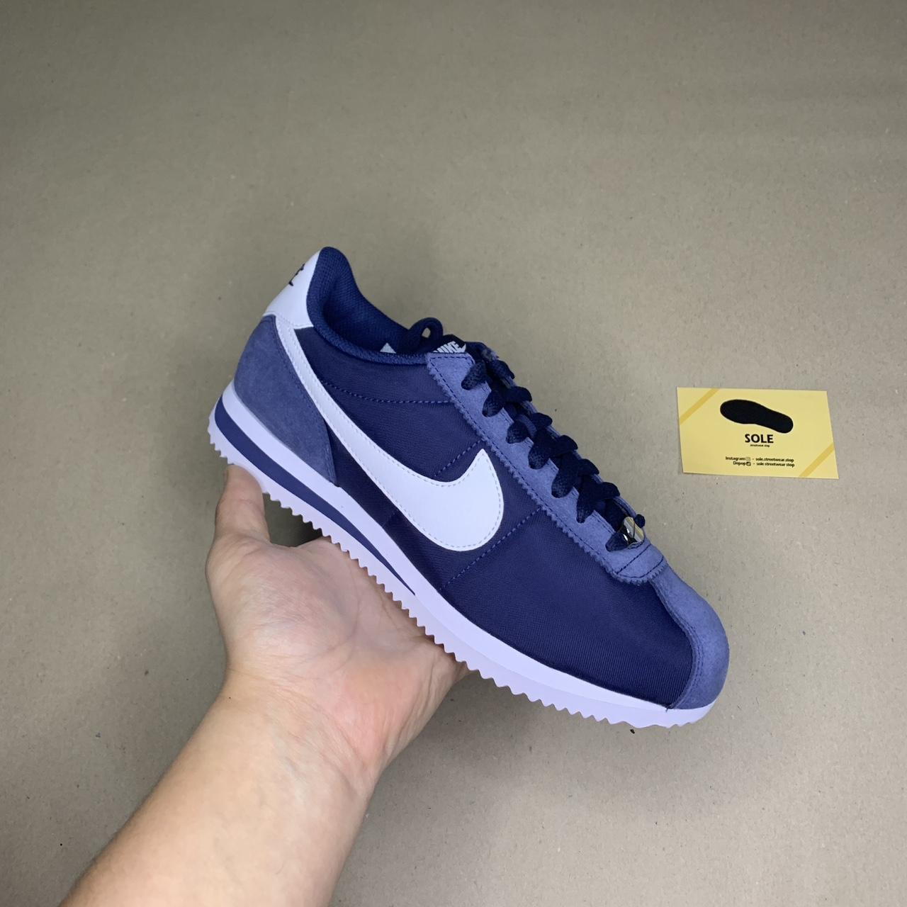 Womens navy store blue nike cortez