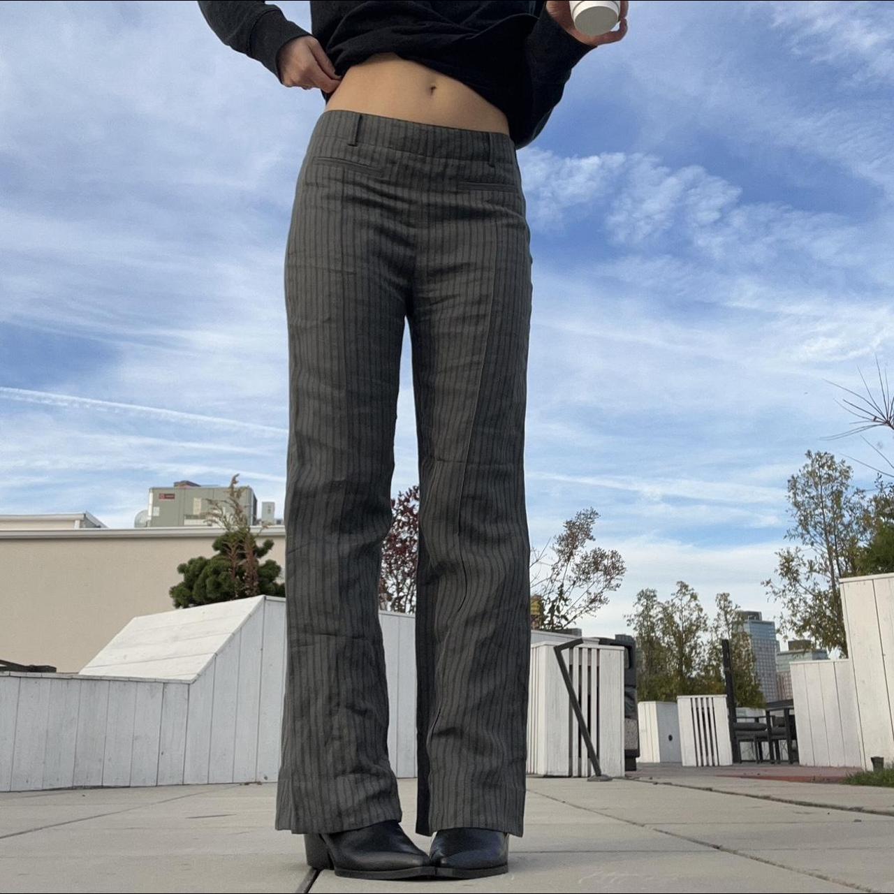 Acne Studios pinstripe pants Size 28 | Depop Acne Studios pinstripe pants Size 28 | Depop