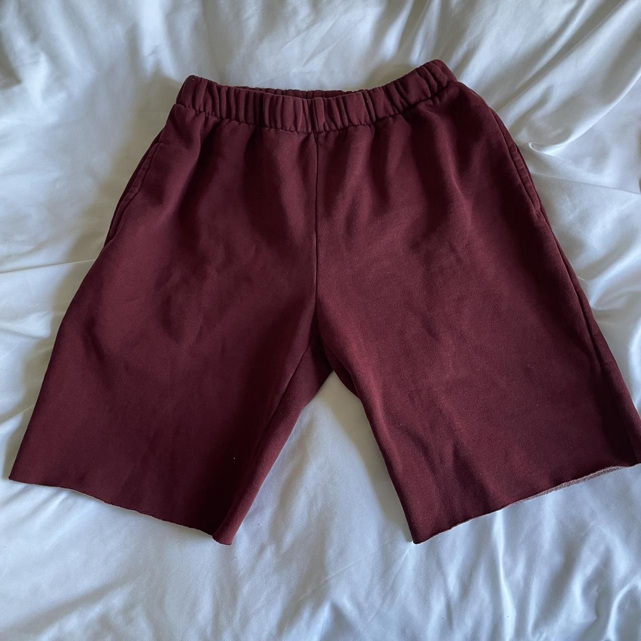 Brandy Melville Rosa Sweatpants That I Cut Into Depop   P0 