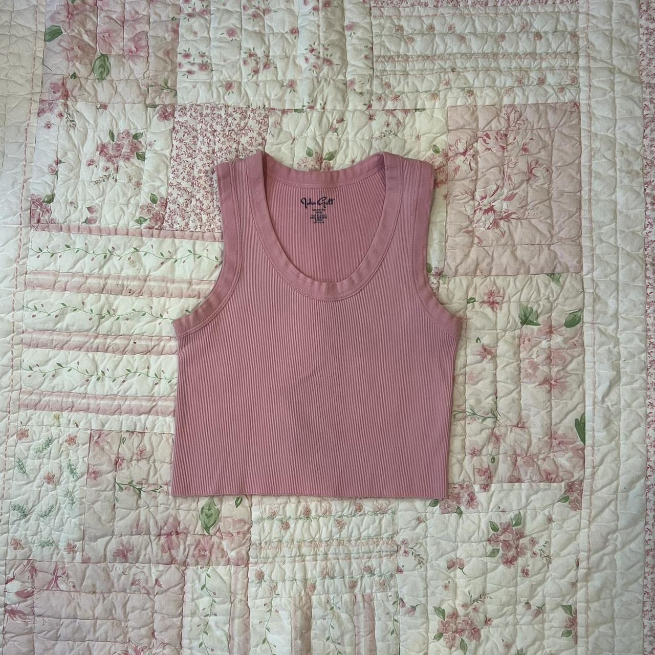 Brandy melville pink connor tank - Classic style - - Depop