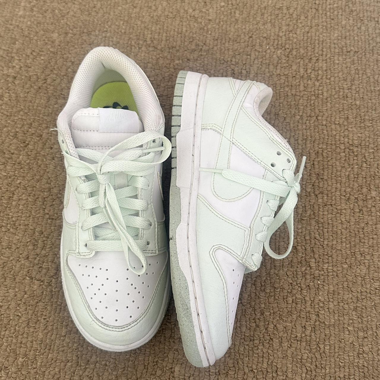 Women’s Nike Dunks - Mint Green - US7/UK38 Hardly worn. - Depop