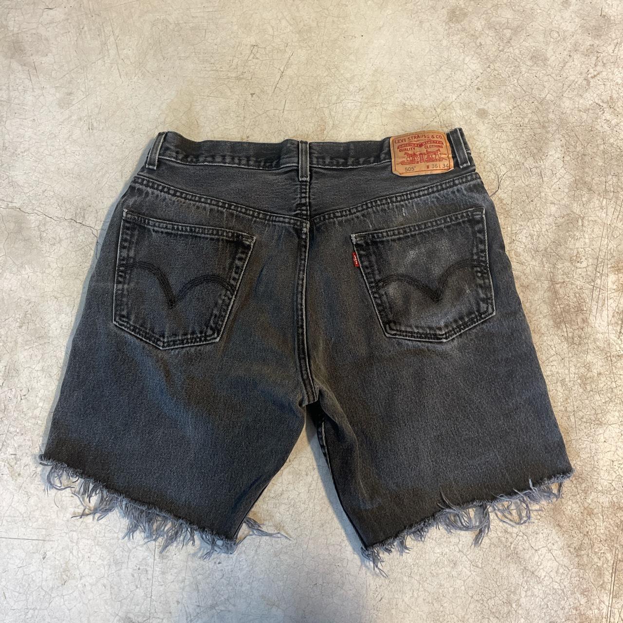 Black clearance levi shorts