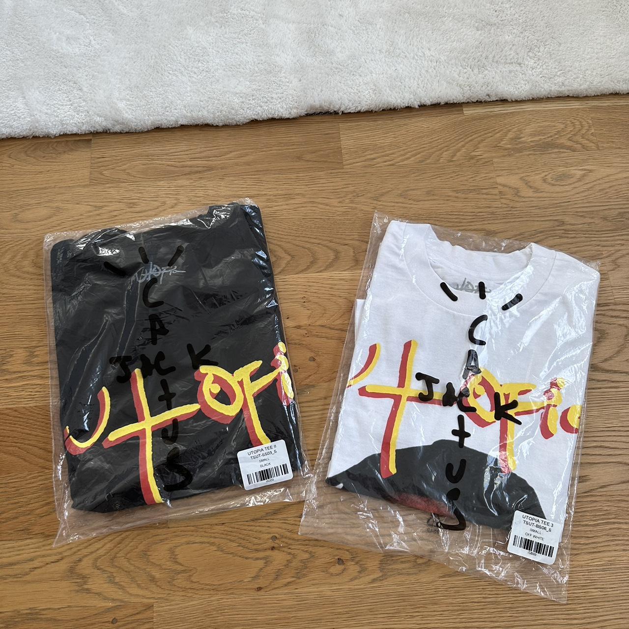 travis scott off white t shirt