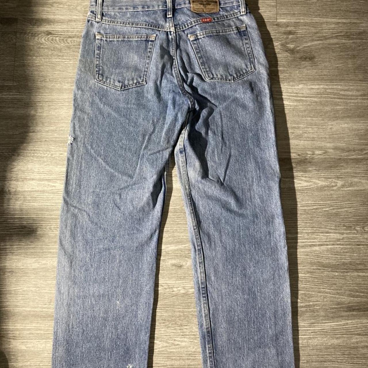 Vintage Wrangler Jeans -Heavyweight -Size 30x30 - Depop