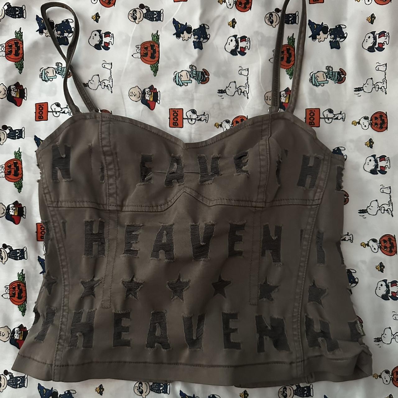 marc jacob’s heaven shredded bustier in a size...