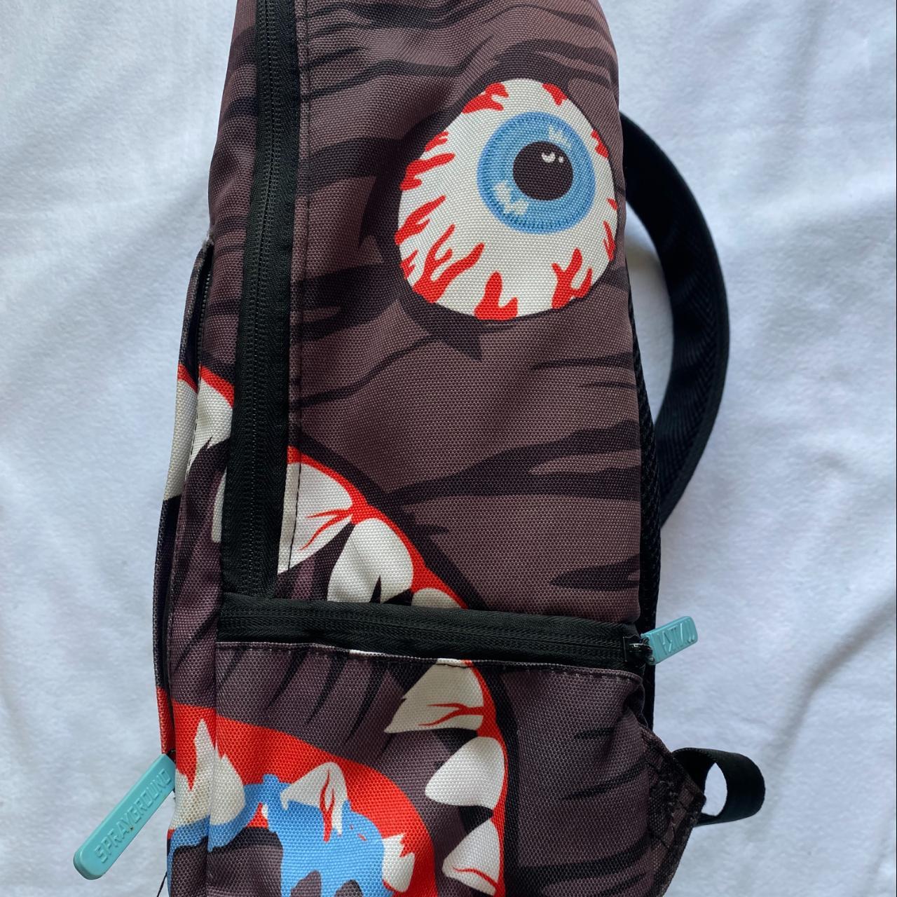 SPRAYGROUND x MISHKA MNWKA SHARK BACKPACK Condition: | Depop