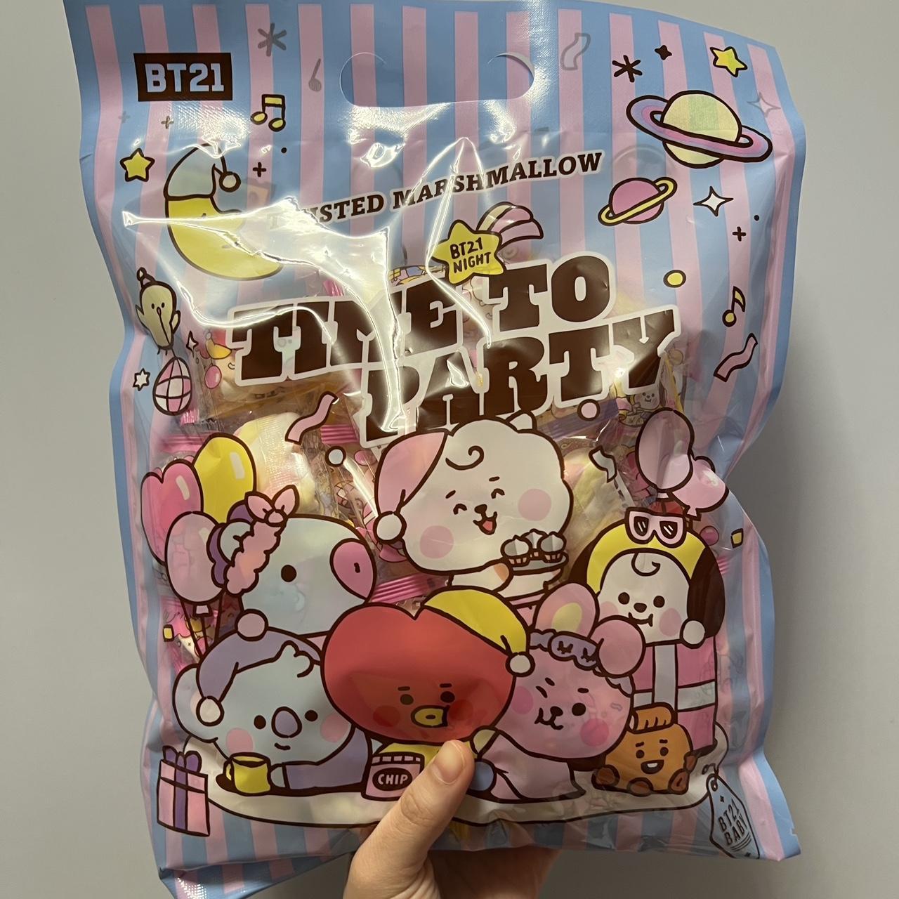 BT21 Twist Marshmallow Pack Expire October 31st,... Depop
