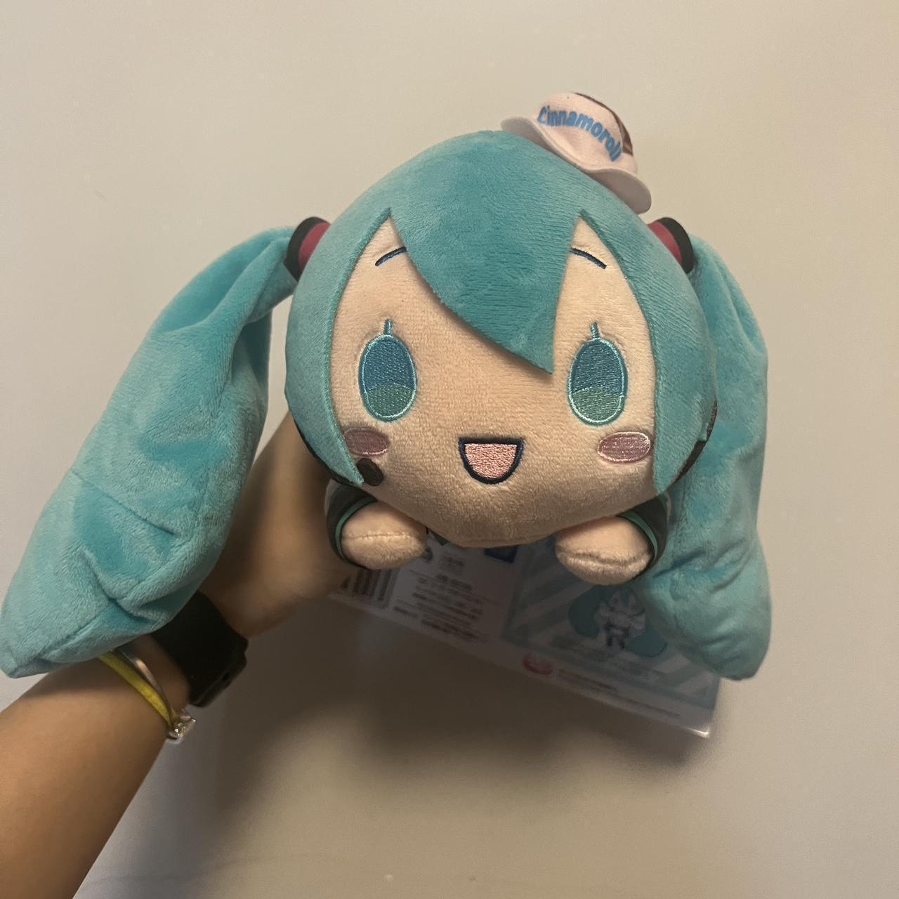 Sega Hatsune Miku X Cinnamoroll Lying Down Plush - Depop