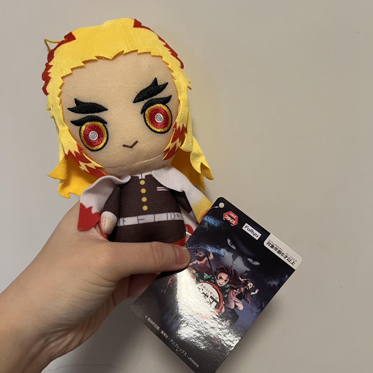 Demon Slayer Kyojuro Rengoku Onigiri Sitting - Depop