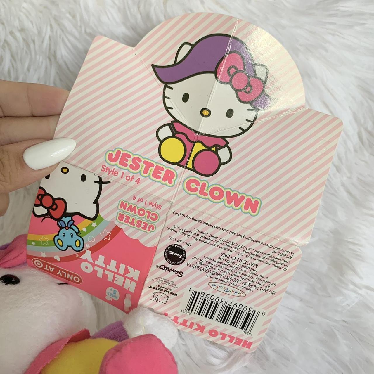 Sanrio Hello kitty Jester Clown Plush target... - Depop