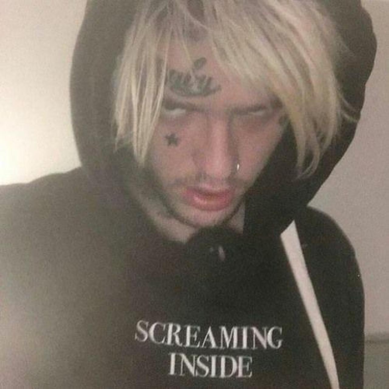 Lil peep 2025 screaming inside hoodie