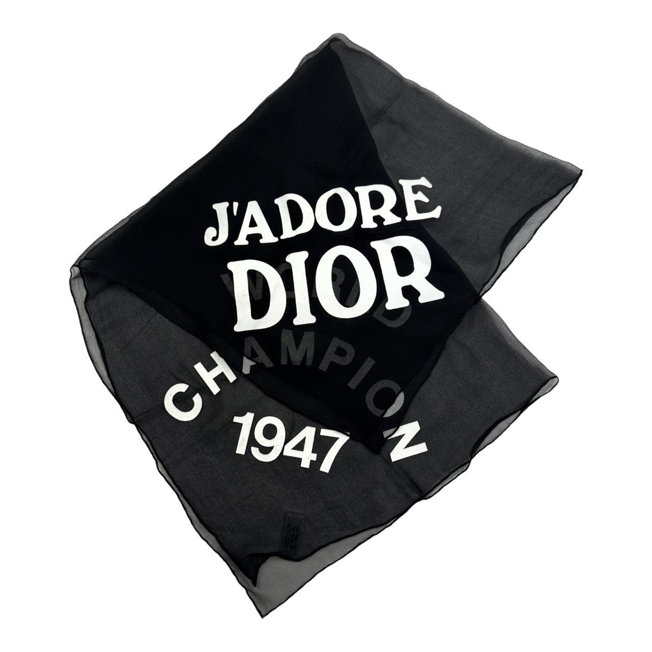 j'adore dior scarf early 2000s era Christian Dior... Depop