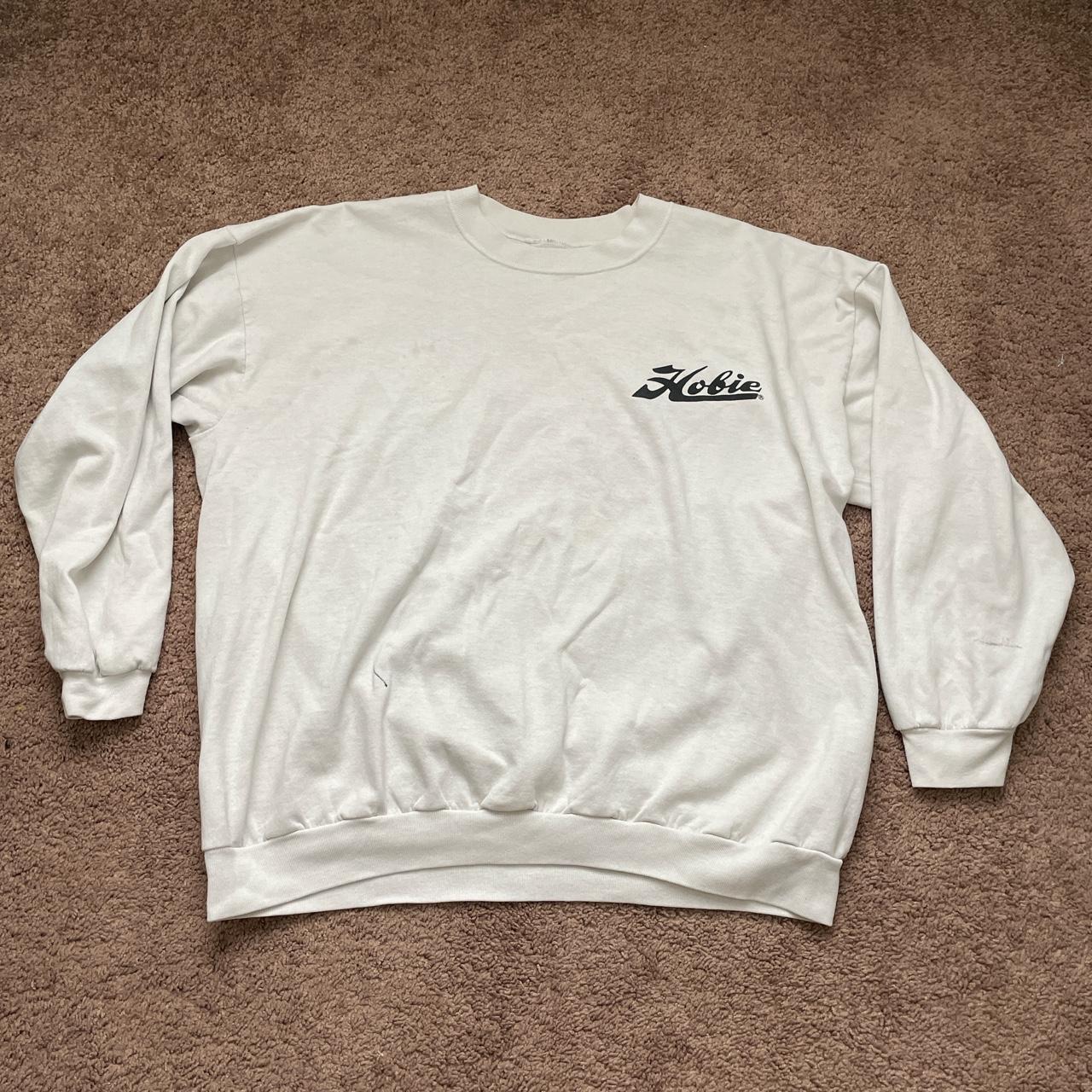 Hobie Men's White Sweatshirt | Depop