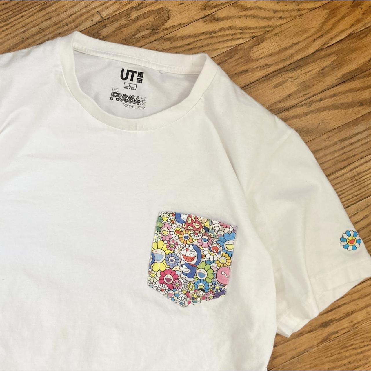 TAKASHI MURAKAMI DORAEMON X UNIQLO TOKYO 2017 SIZE MEDIUM