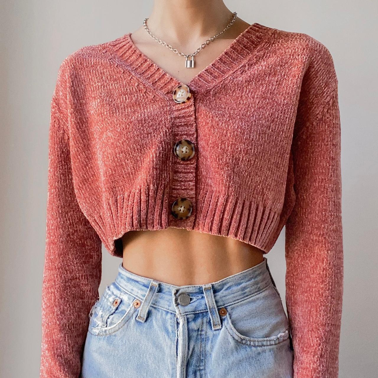 Urban outfitters sales chenille cardigan