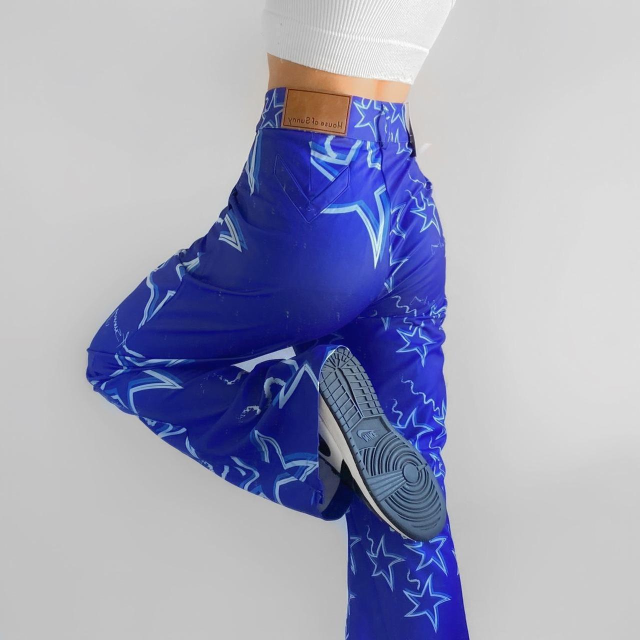 Blue sale lighting pants