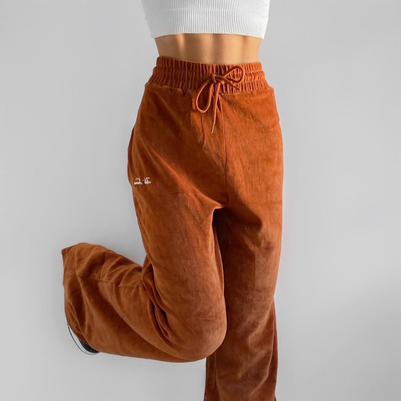 Iets frans orange online joggers