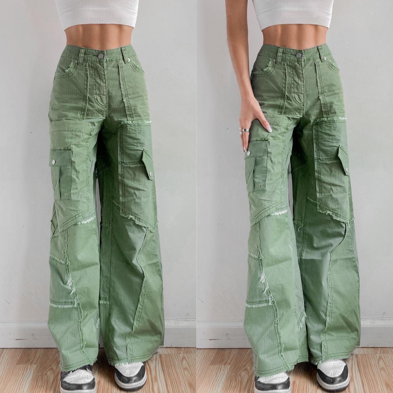 urban outfitters low rise cargo pants, nwot size - Depop