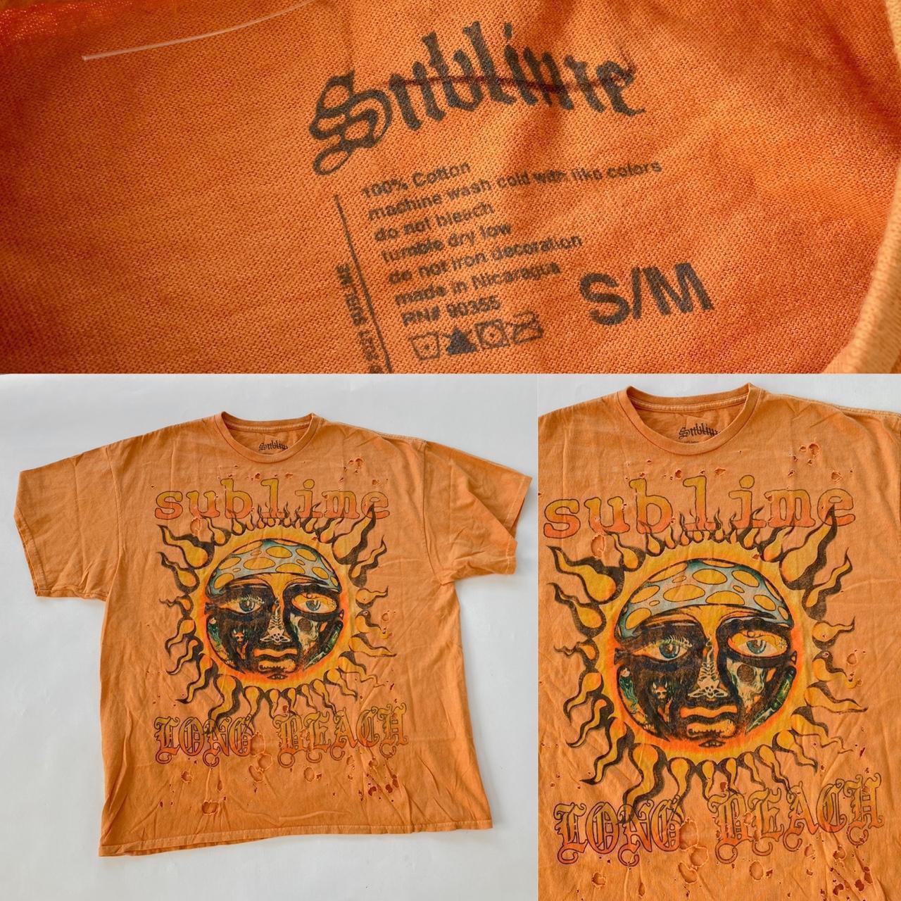 Urban outfitters best sale orange sublime shirt