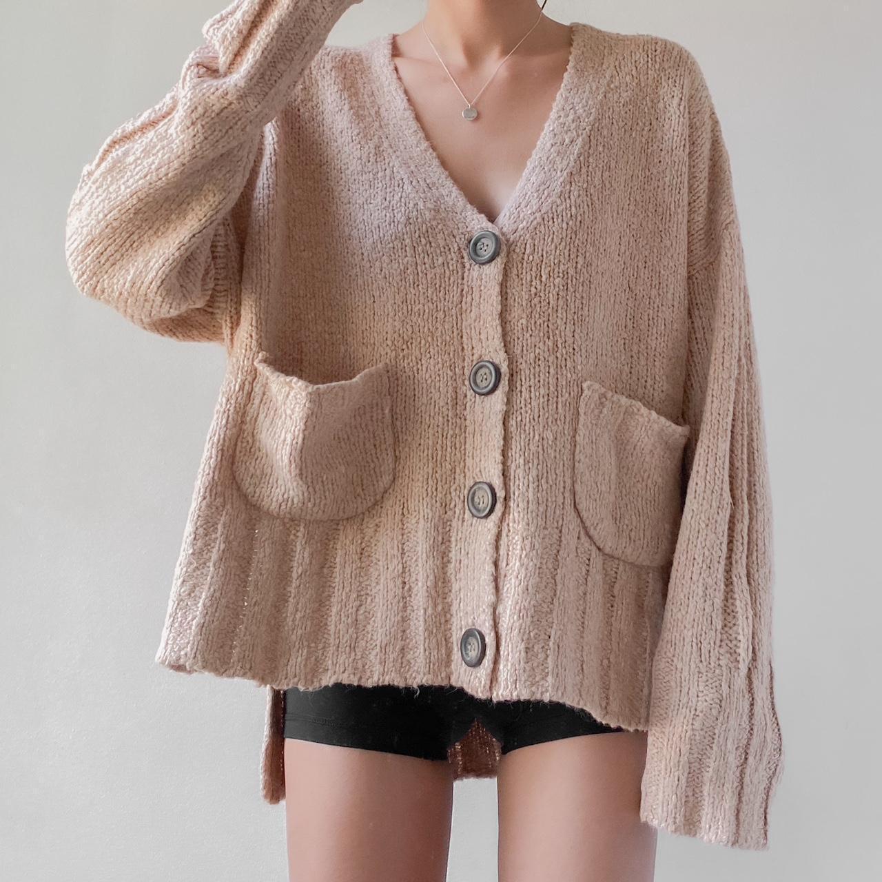 Tan oversized clearance jumper