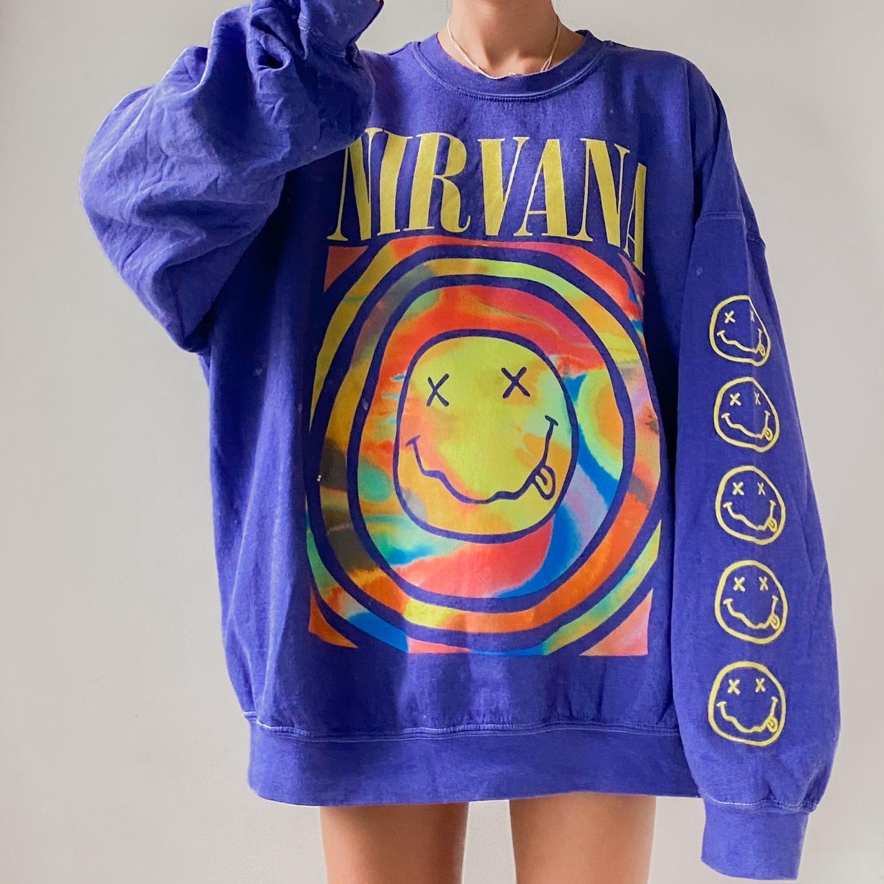 Urban outfitters top nirvana crewneck