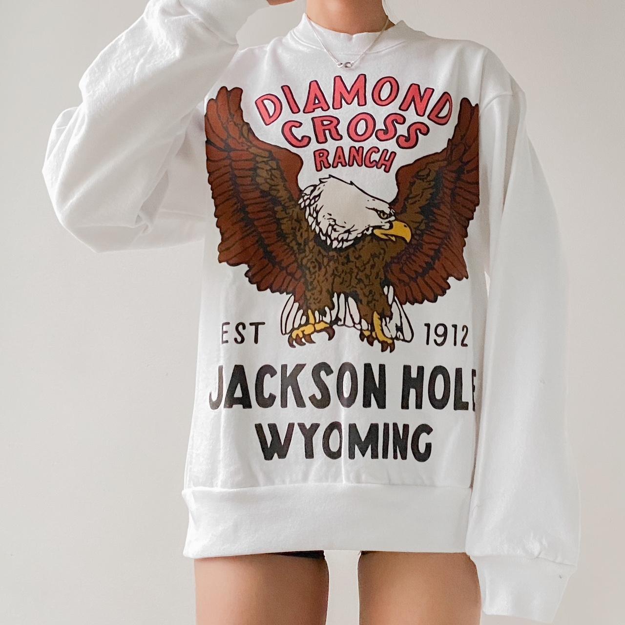 Diamond Cross Ranch Jackson Hole Wyoming Eagle... | Depop