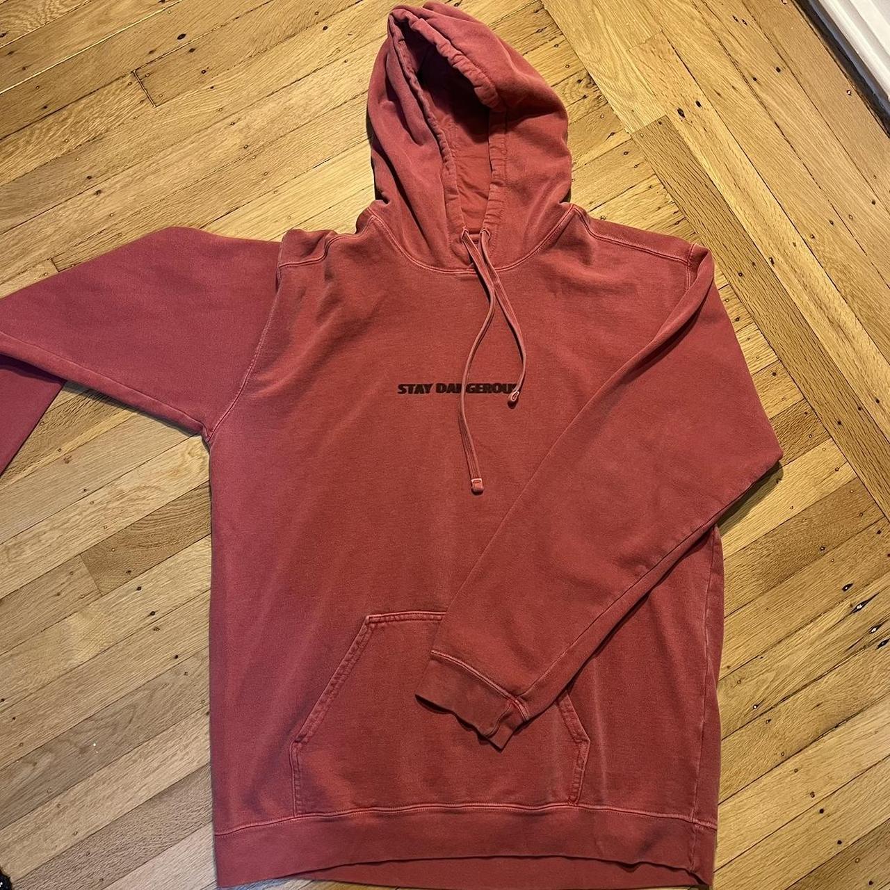 4hunnid best sale red hoodie