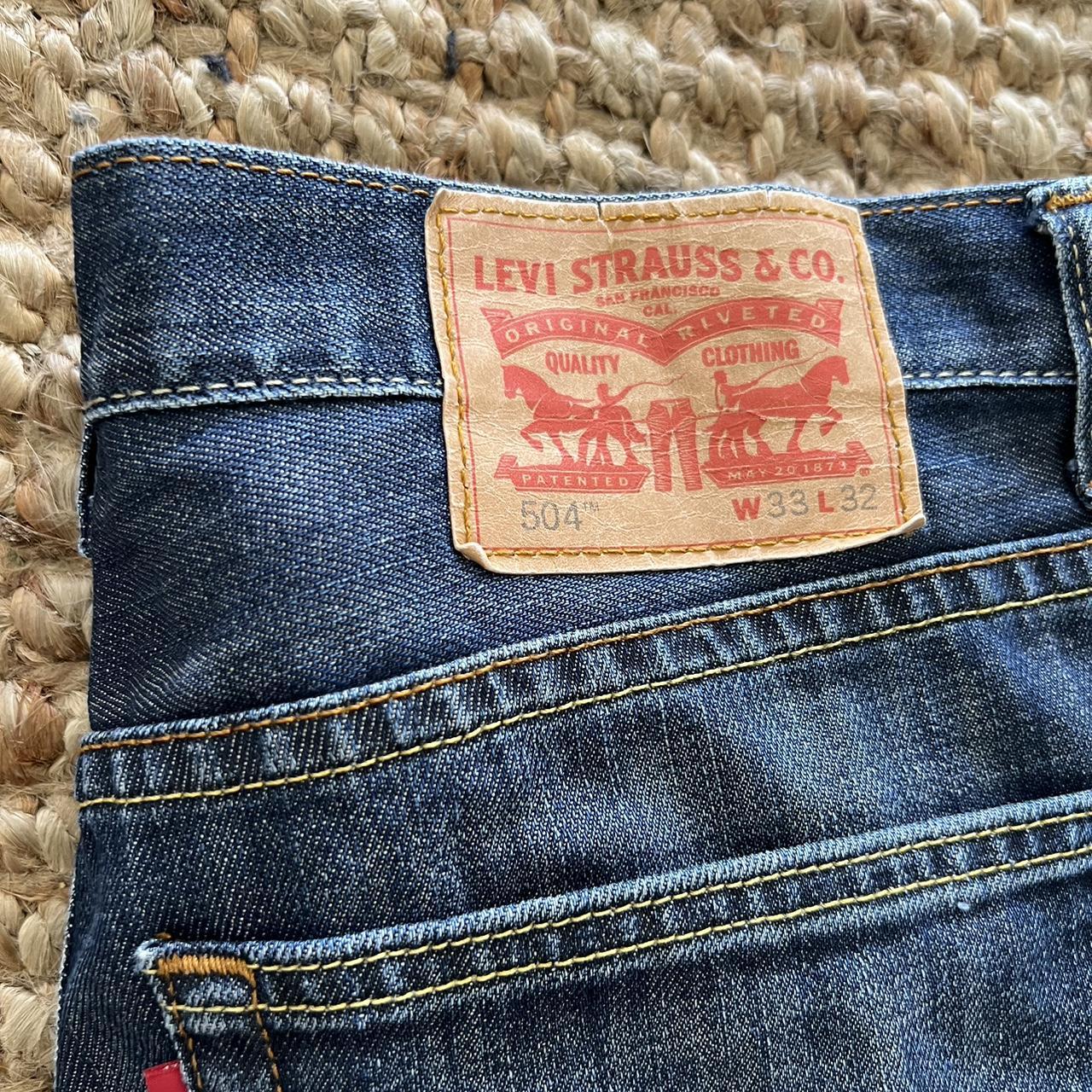 Levis 504 w33 l32 best sale