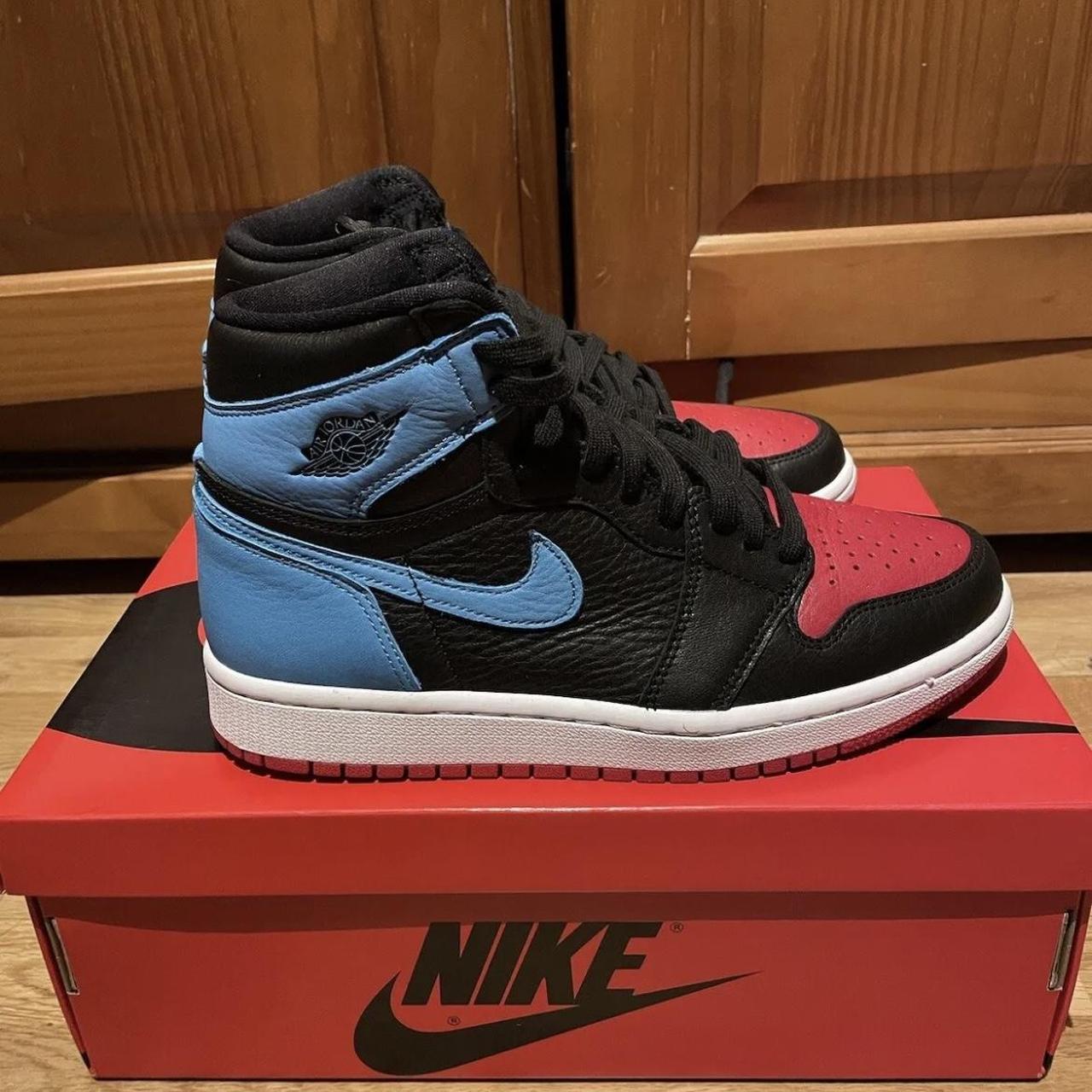 Nike air Jordan 1 UNC to Chicago women’s UK5 EU38.5... - Depop