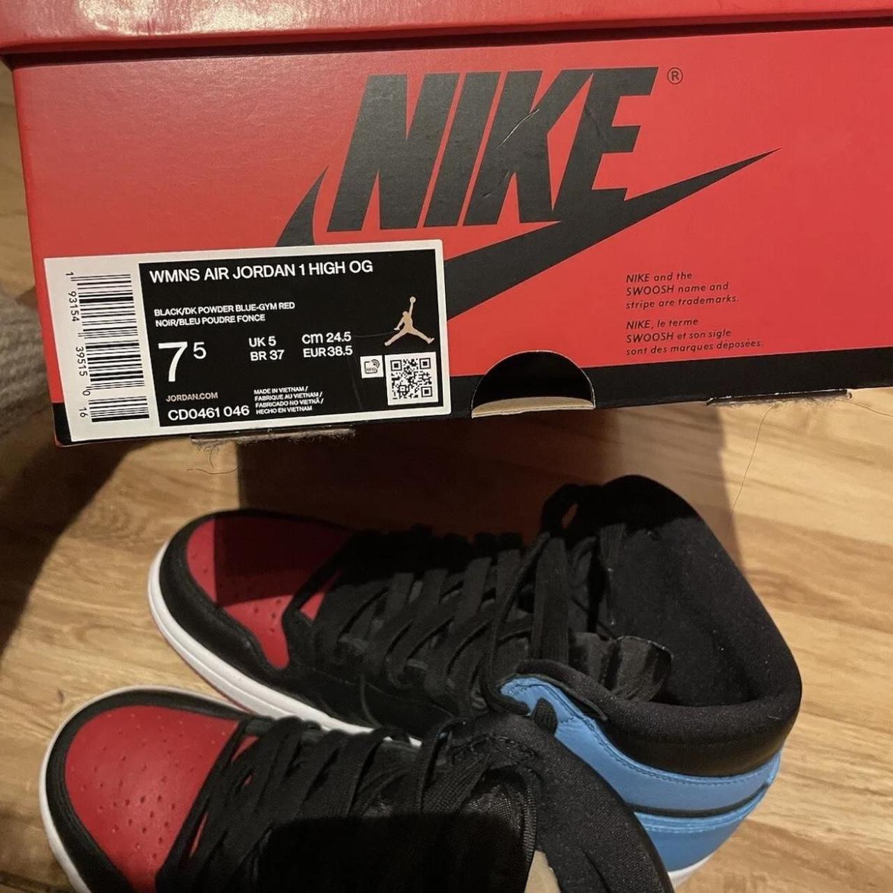 jordan 1 womens unc to chicago