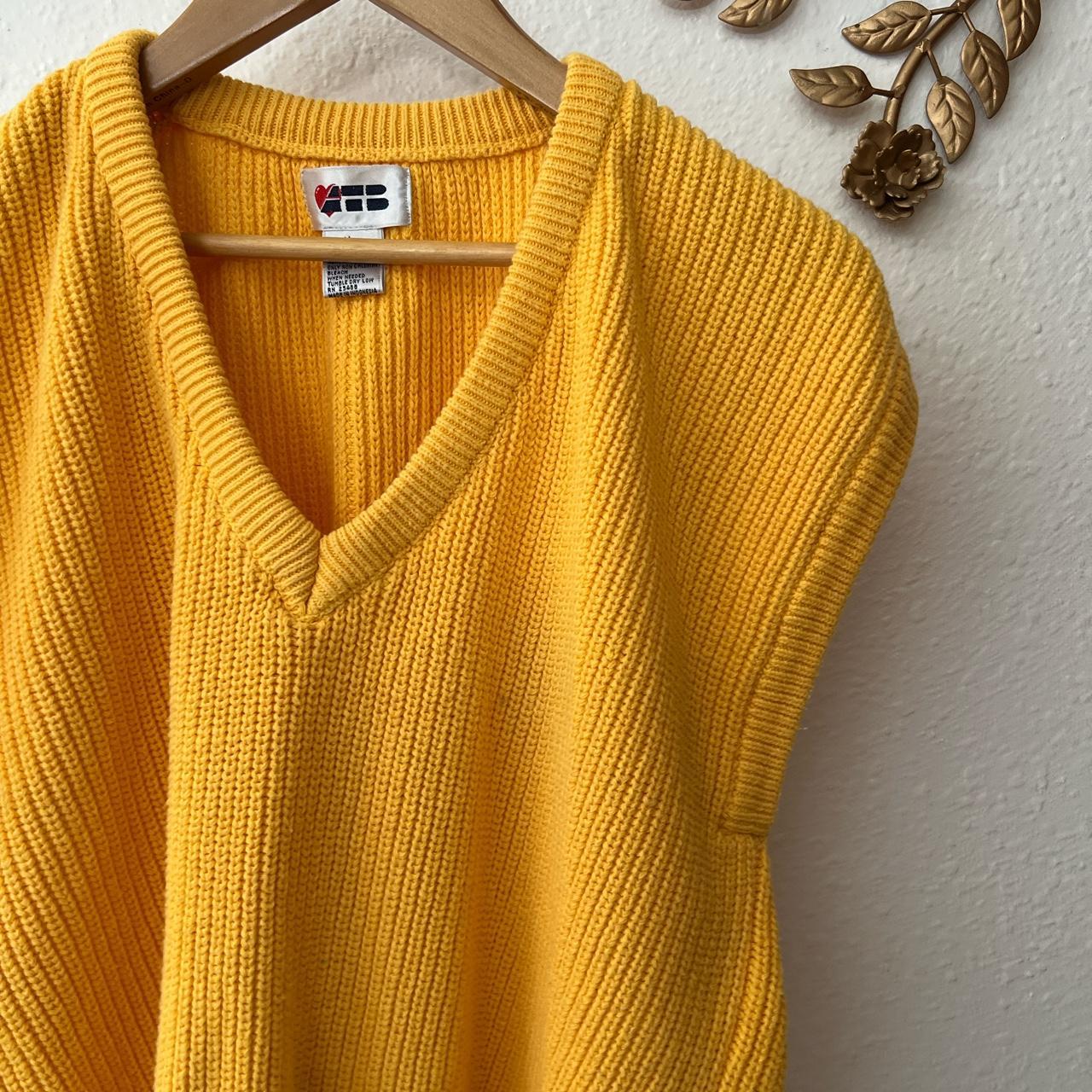 Women's Yellow Jumper Depop