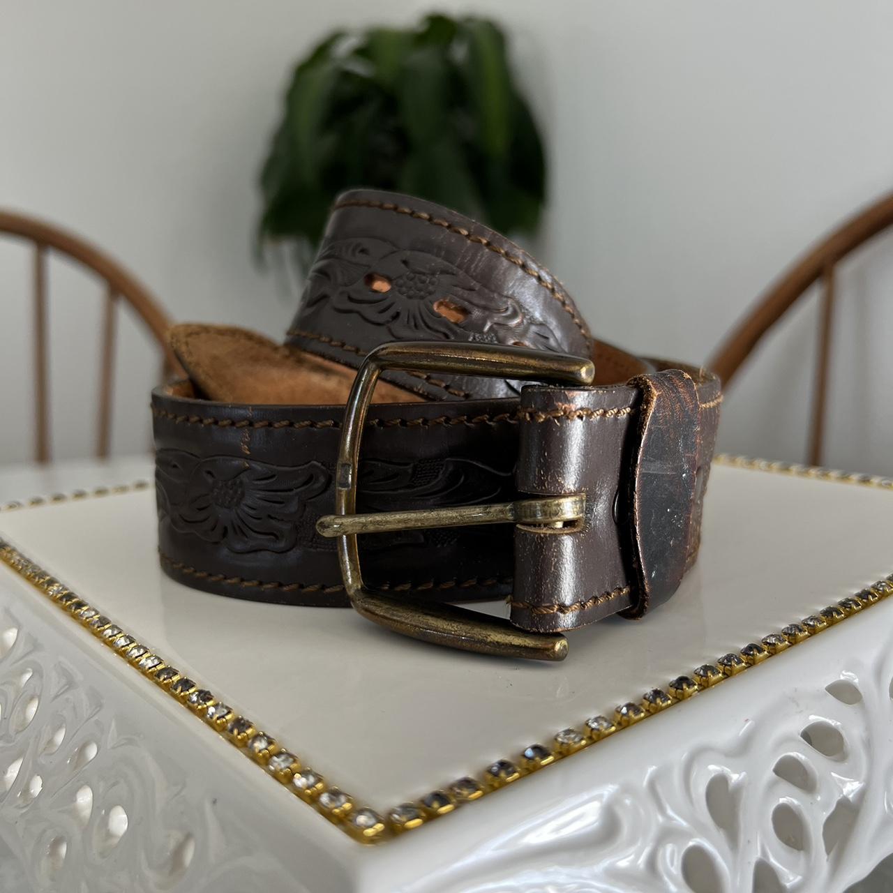 JCPenney Women's Brown Belt Depop