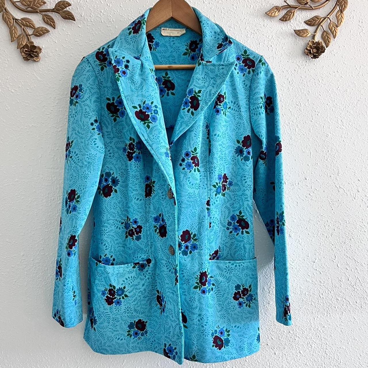 Vintage outlet 60’s floral blazer