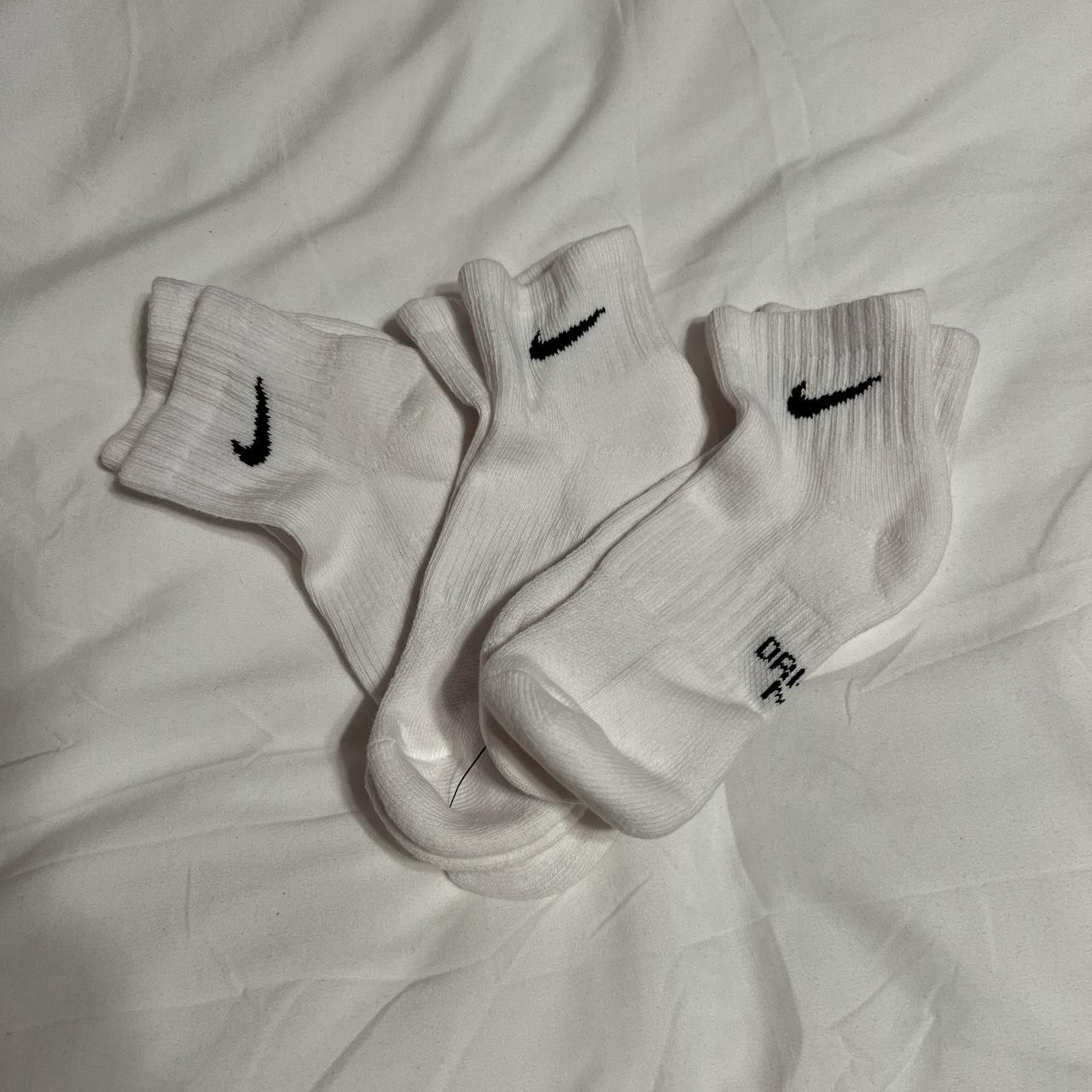 NEW ️ Nike Socks - White - Women's Size - Depop