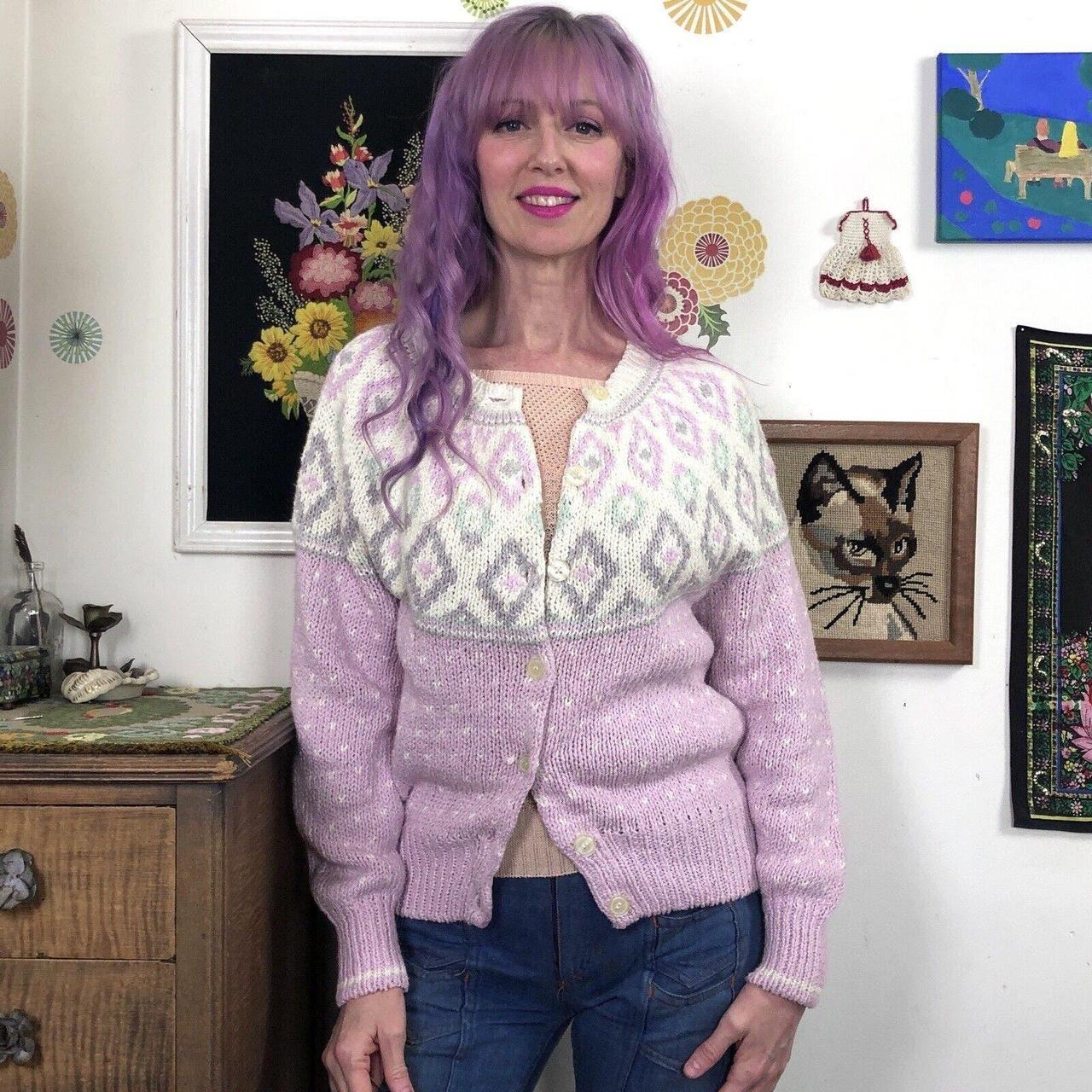 Pastel fair isle sweater best sale