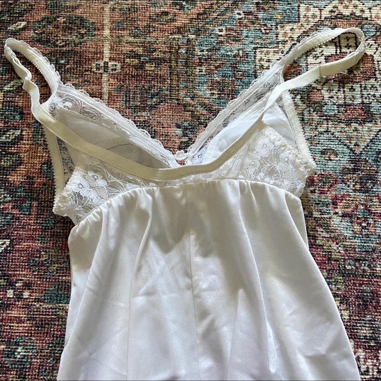 adorable vintage slip cami best for a size xs-s with... - Depop