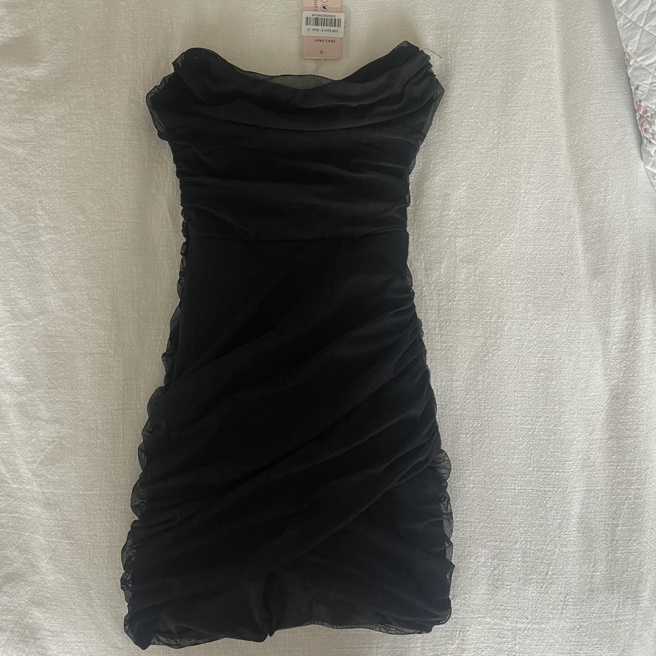 OH POLLY strapless mini bustier dress - top part has... - Depop