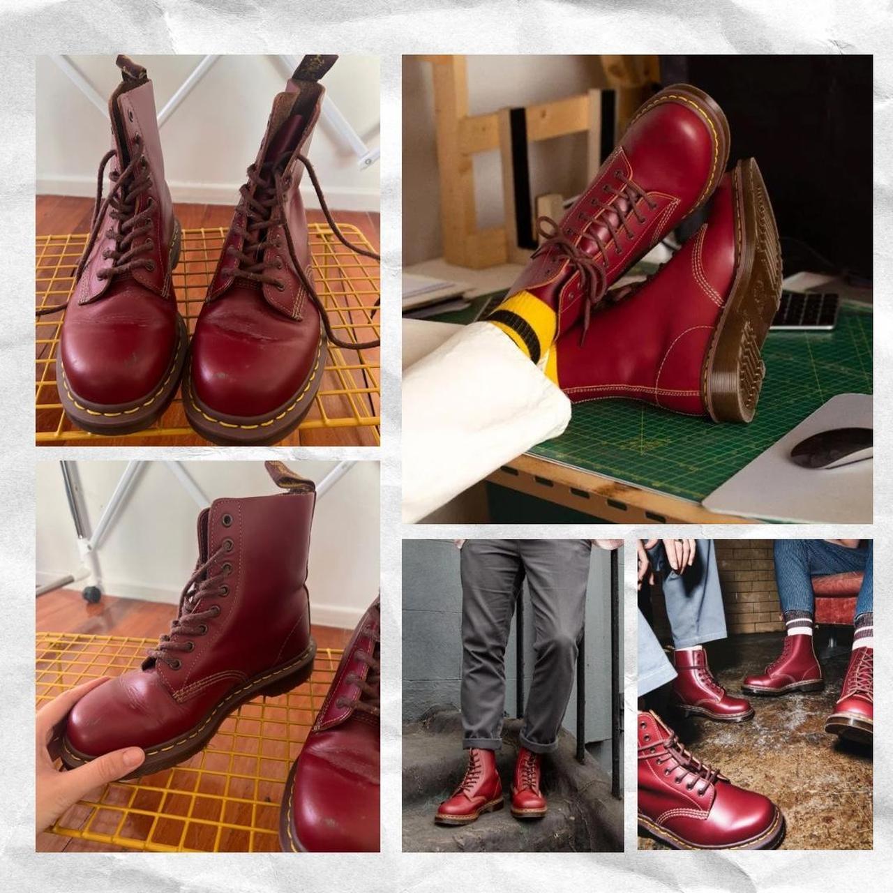 Dr martens 1490 vintage oxblood deals