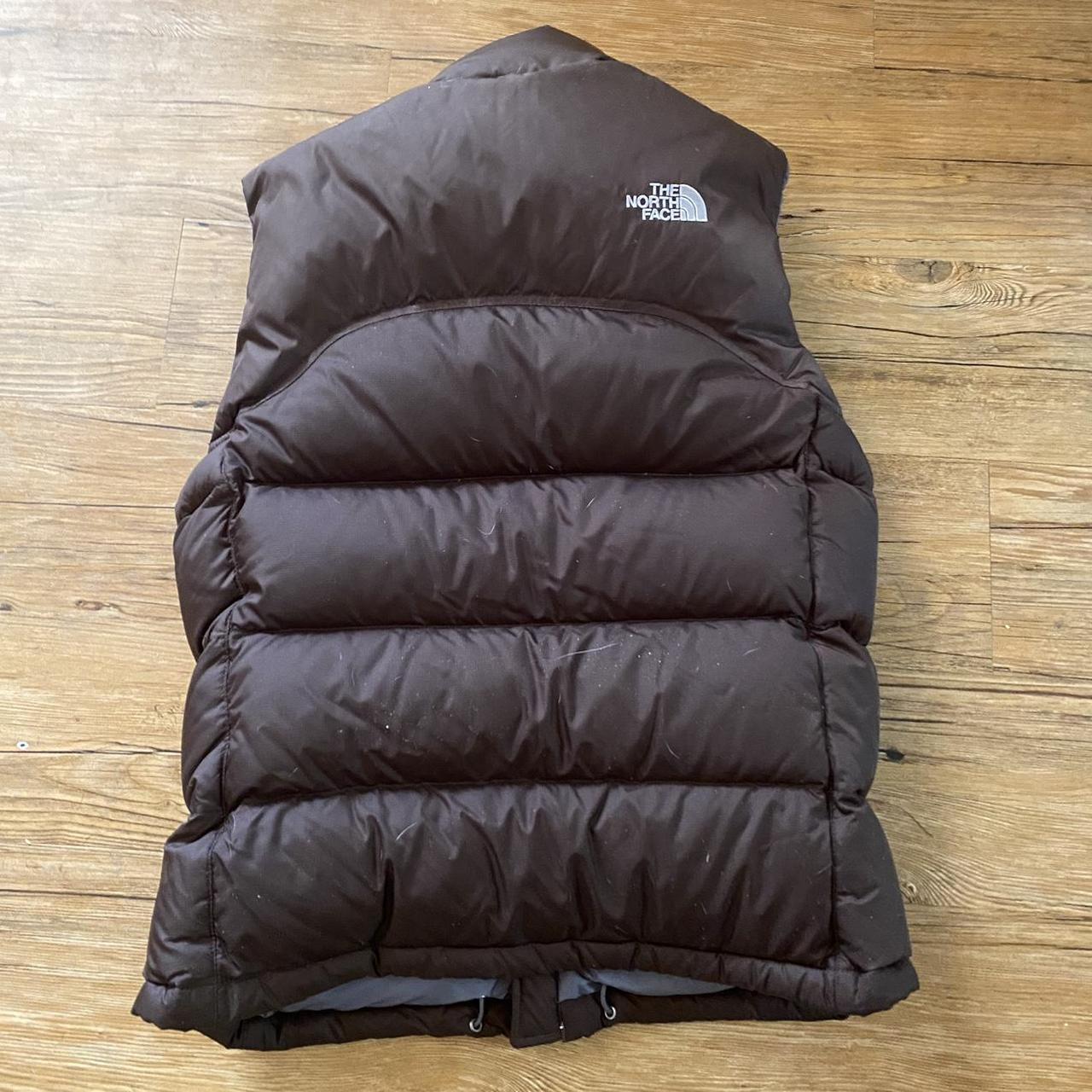 The North Face Women's Brown Gilet | Depop