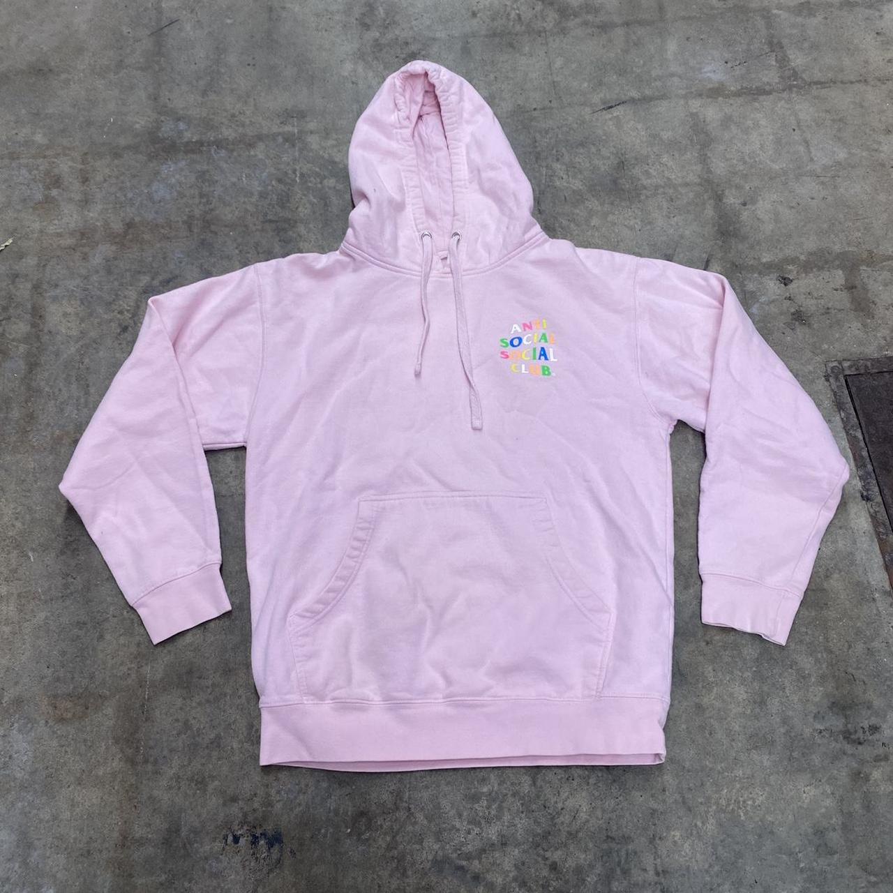 Anti social social hot sale club sizing hoodie