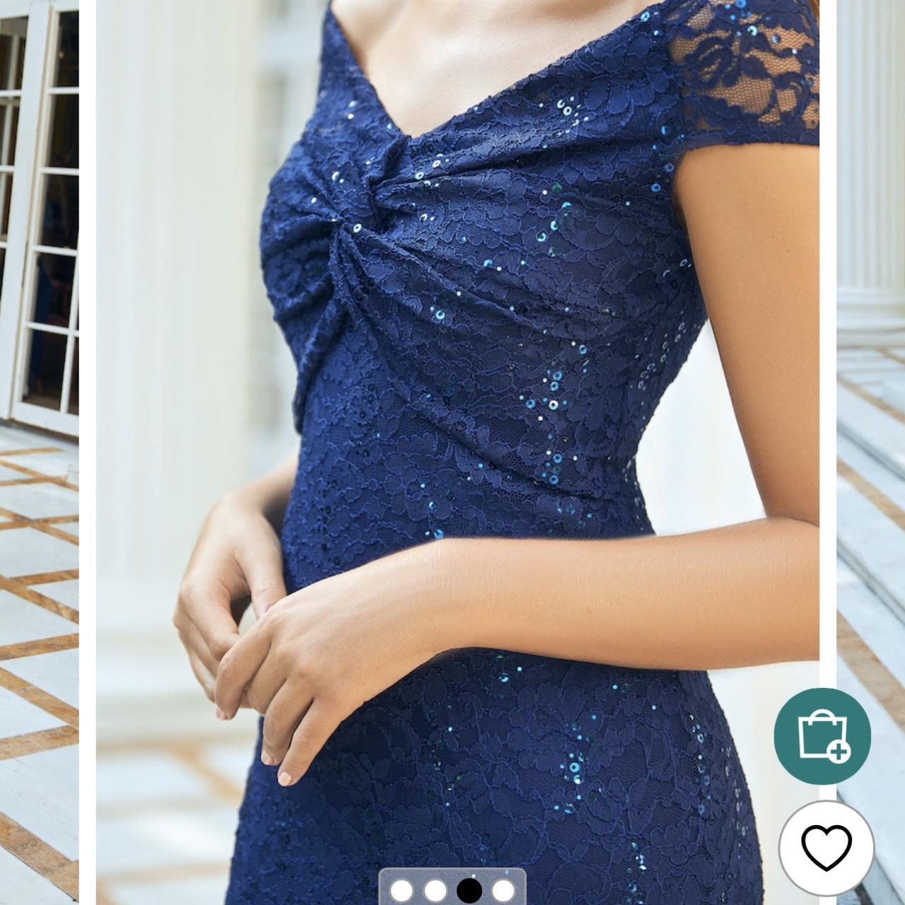 Sistaglam Bardot Sistaglam Lace Skater Dress New Sistaglam Clariya - Main Image