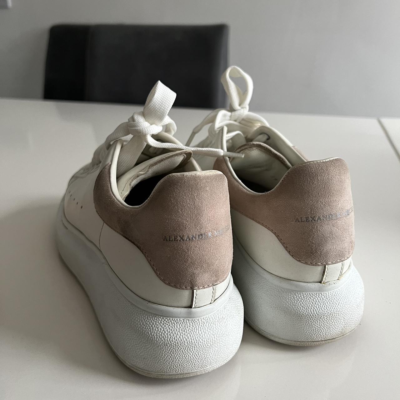 Alexander mcqueen outlet leather runway sneakers