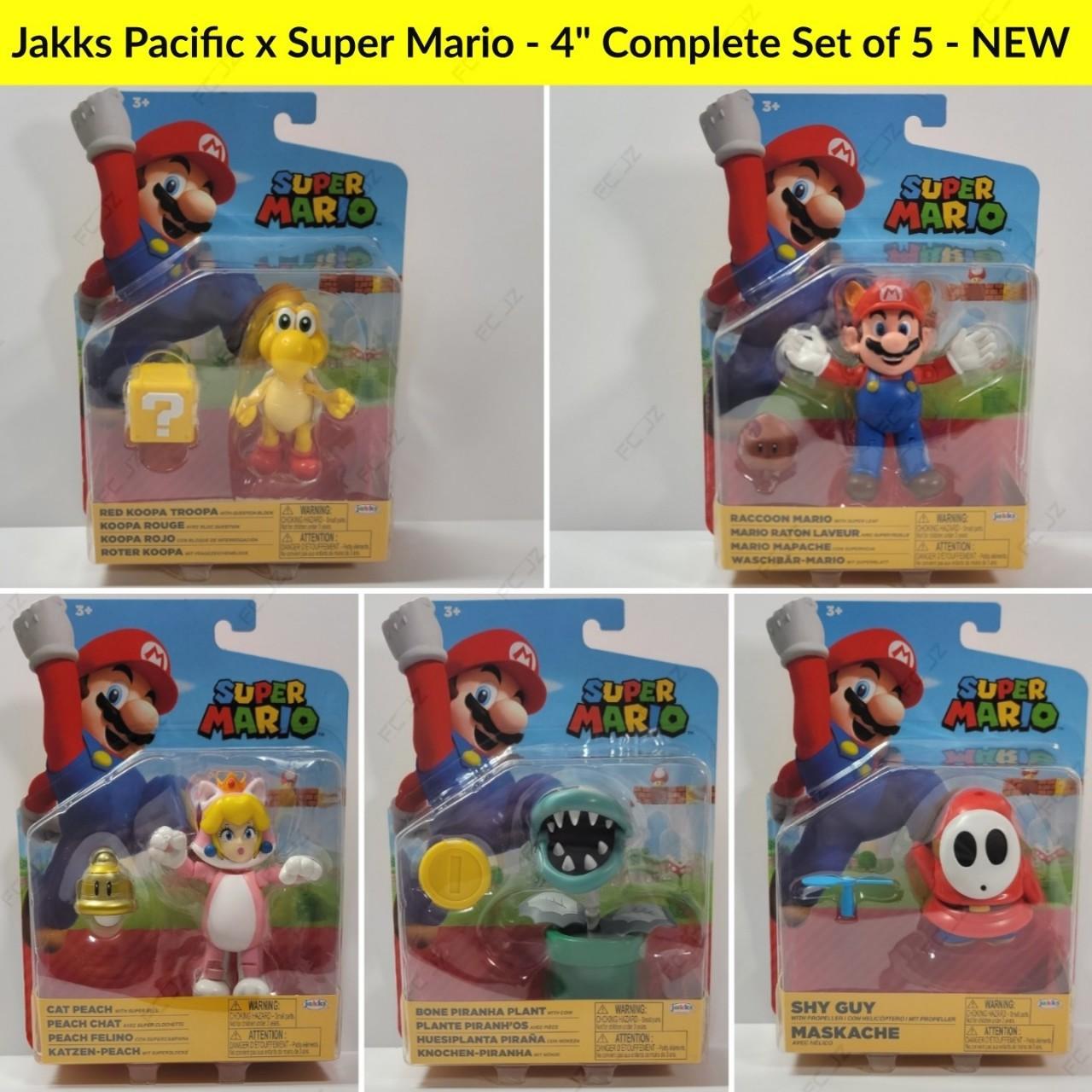 SUPER MARIO 4-Inch Action Figures Collection