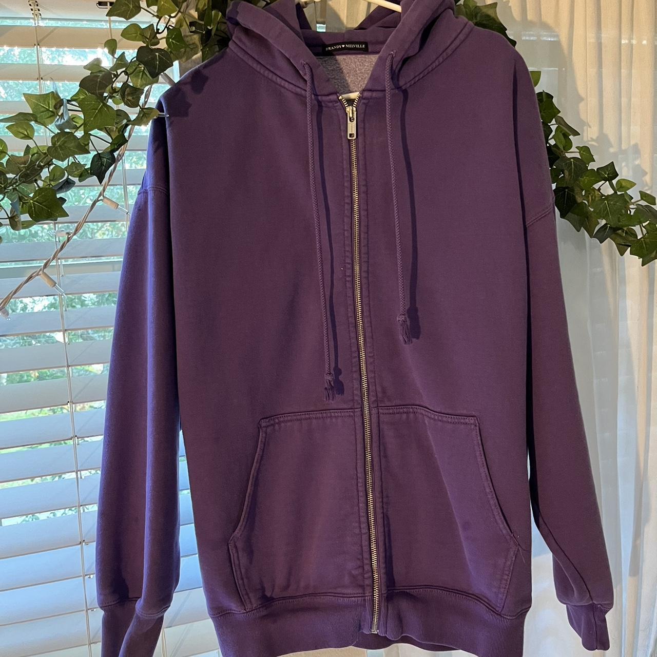 Rare Brandy Melville/ John Galt Purple Christy... - Depop