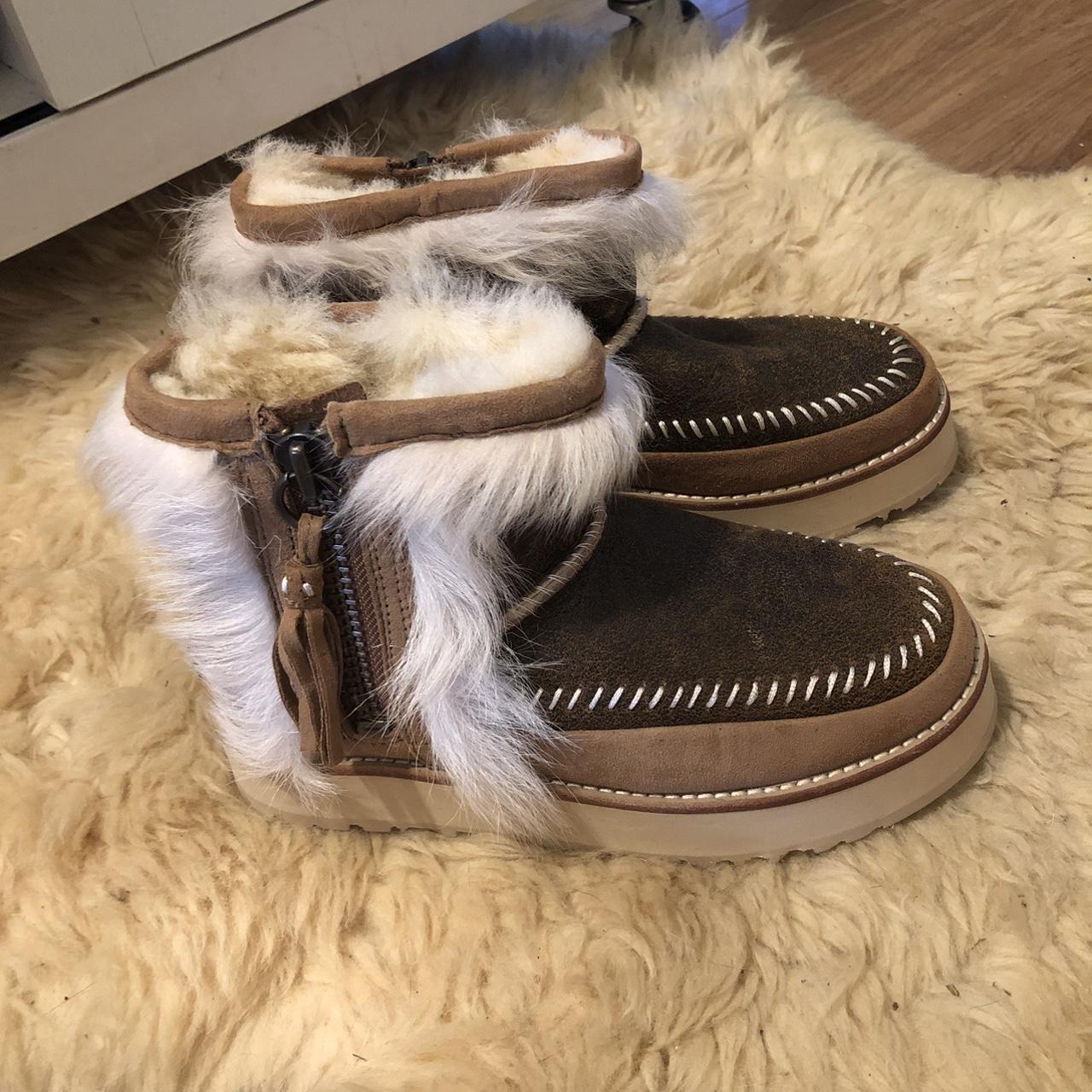 UGG FLUFF PUNK BOOT Platform Ugg s These are Brand. Depop