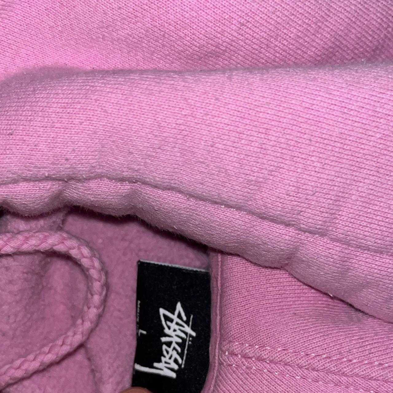 Pink stussy hoodie Really good condition, only... - Depop