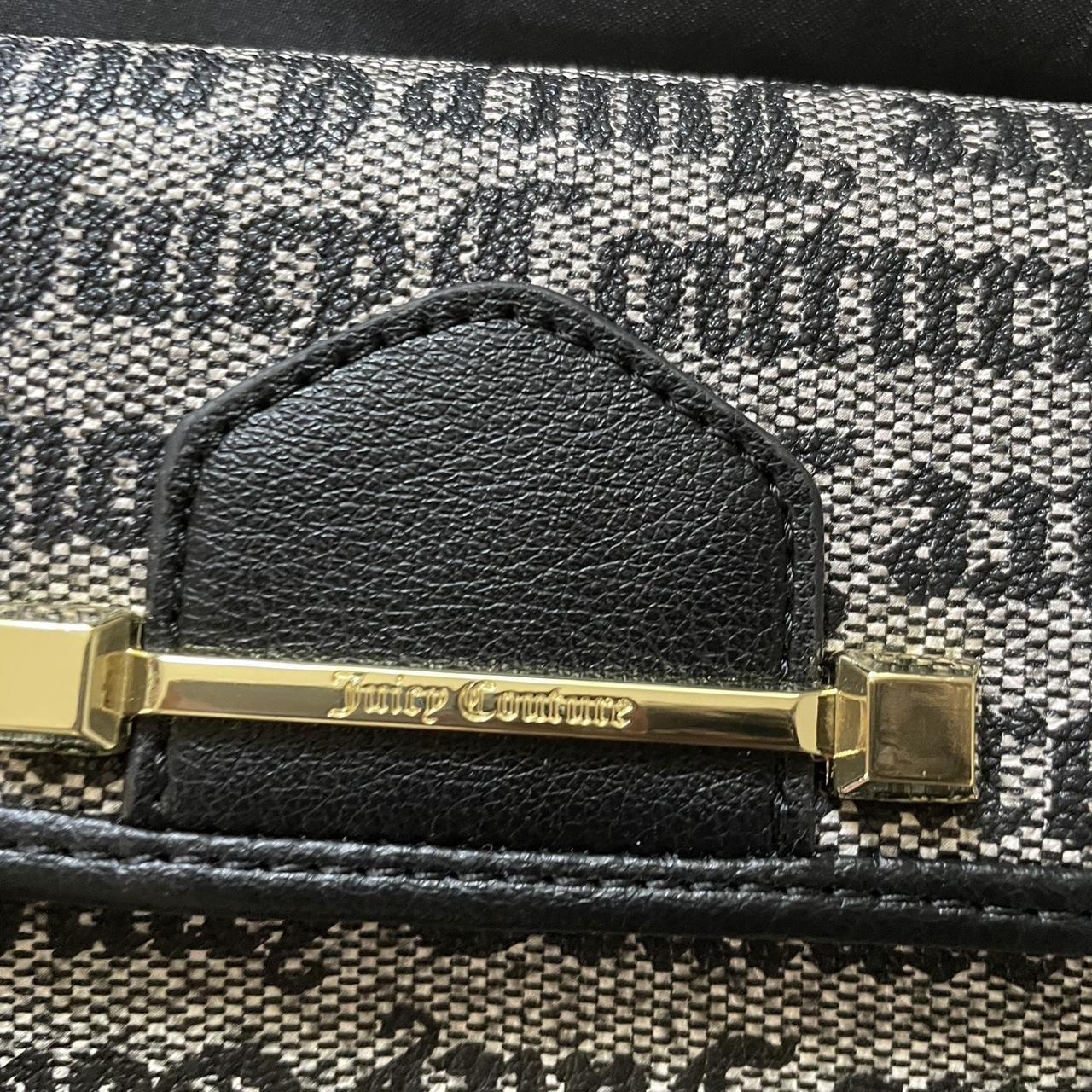 Black Juicy Couture Wallet - Zipper - Multiple... - Depop