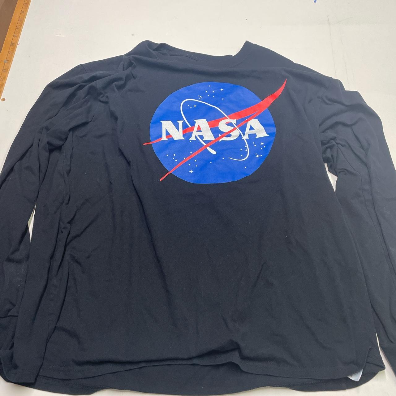 nasa long sleeve black