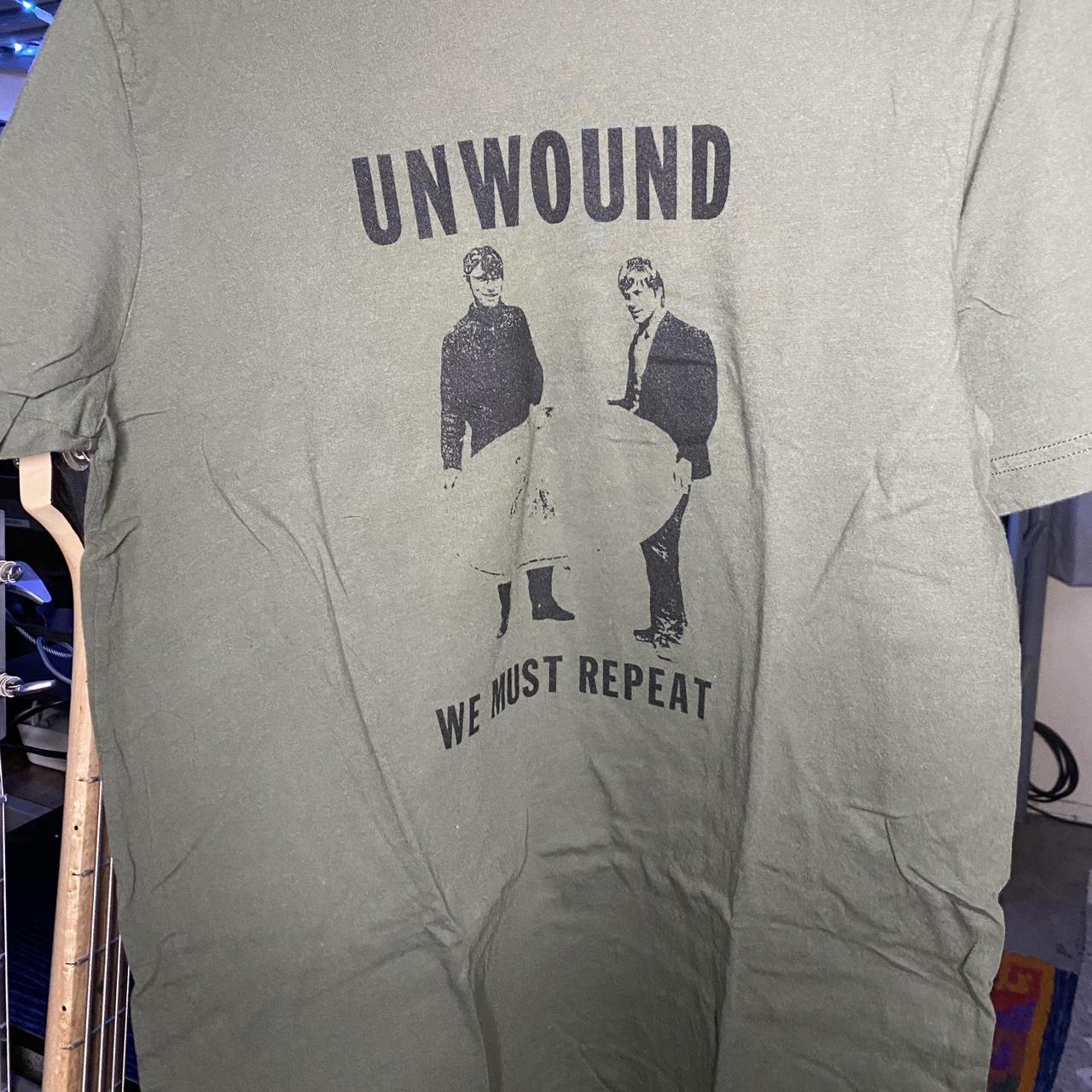 Unwound shirt from the Valentine’s Day LA show. Worn... - Depop