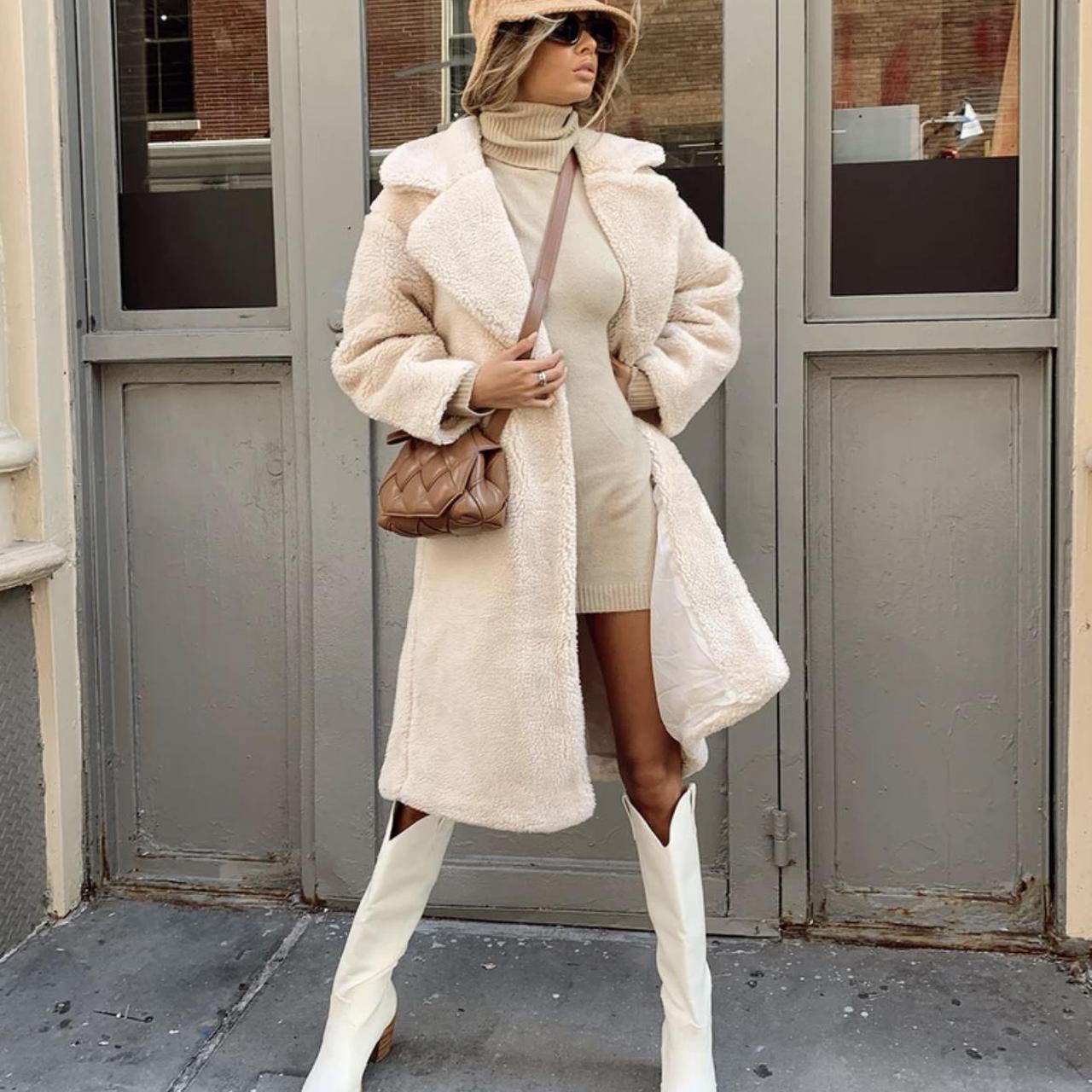 Princess Polly NWT long coat Originally 128 Size M/L Depop